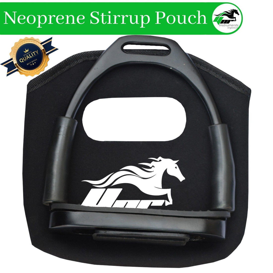 Neoprene Stirrup Covers - Saddle Protection from Scratching - Equestrian - Pair!